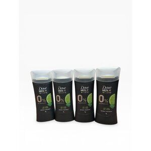 4X Dove Men+Care Lime Sage Deodorant 0% Aluminum 74g 2.6 oz, New